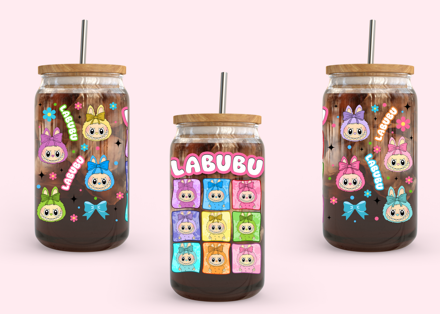 #1059 Labubu 16oz UVDTF Wrap
