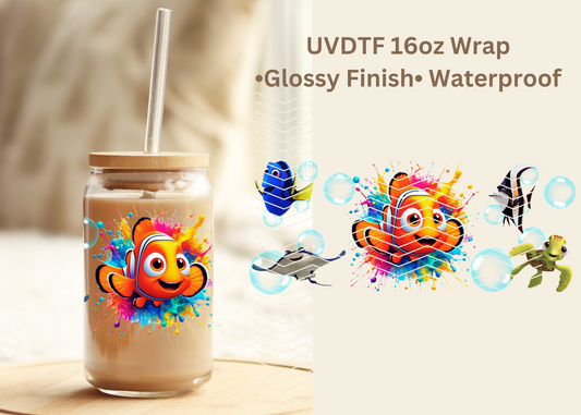 #588 Nemo 16 oz UVDTF Wrap