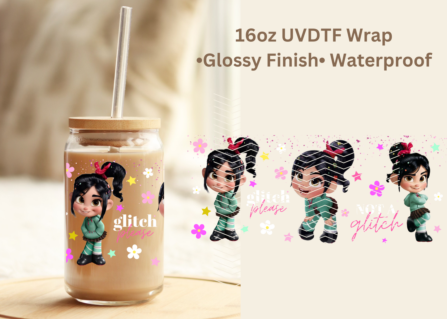 #686 Vaneloppe 16oz UVDTF Wrap