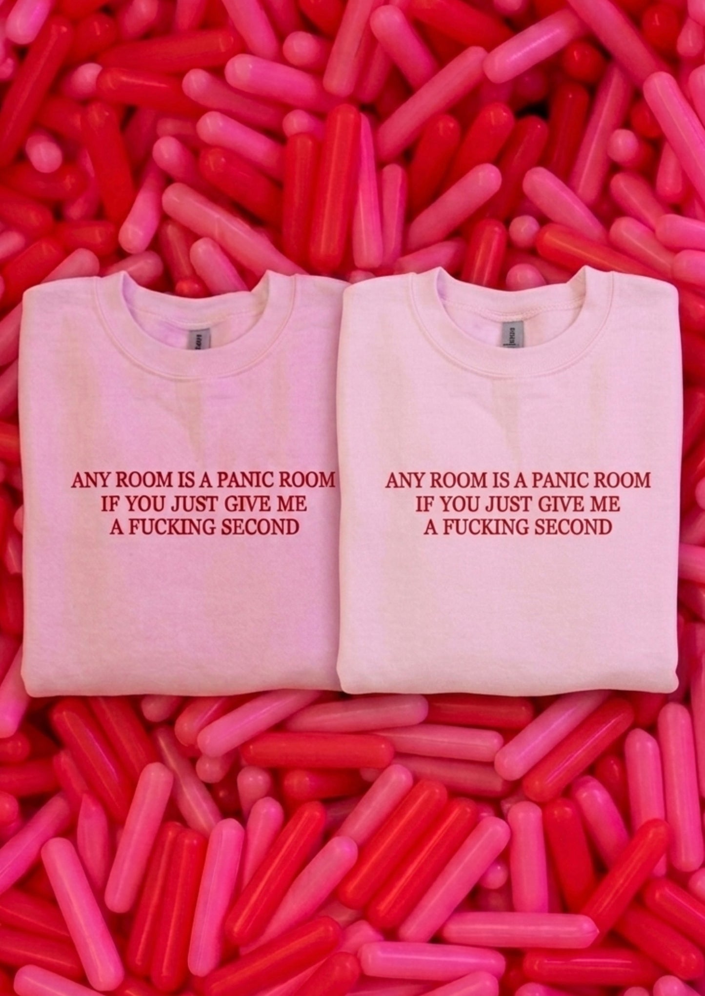 Panic room Embroidered Sweatshirt