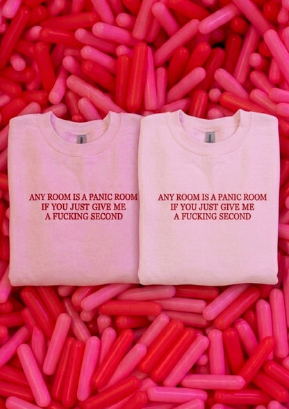 Panic room Embroidered Sweatshirt