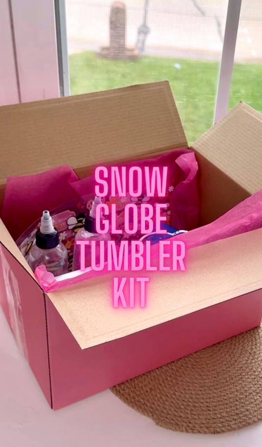 Snow Globe Tumbler Kit