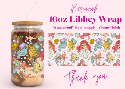 #1021 Under the Sea 16oz UVDTF Wrap