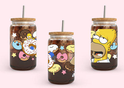 #1049 Homer Simpson 16oz UVDTF Wrap