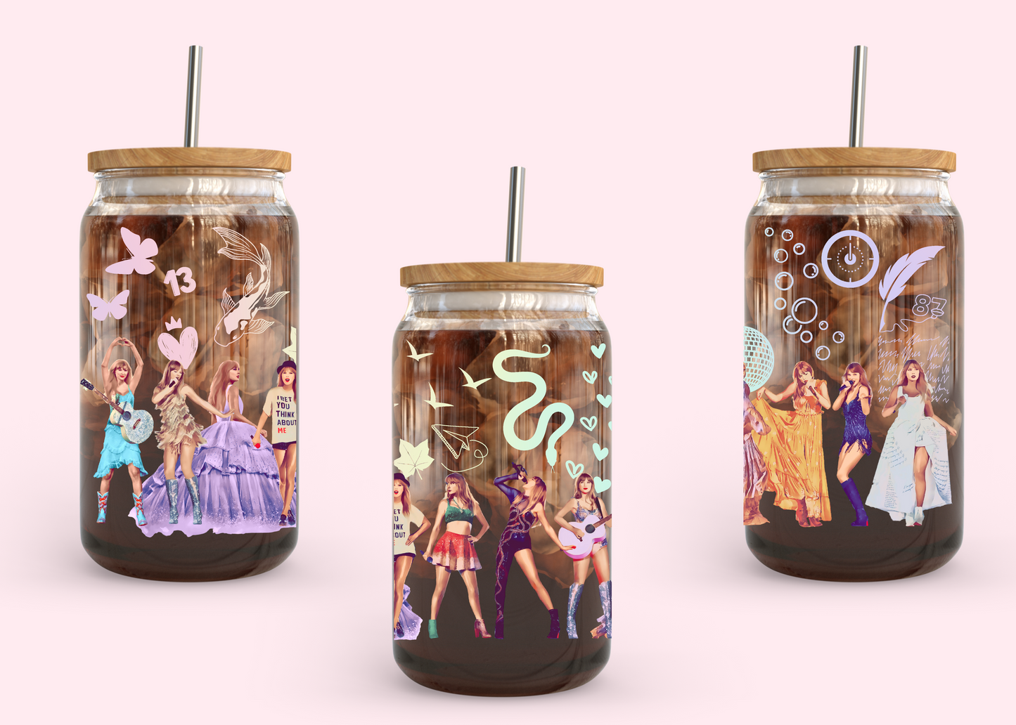 #1046 Taylor Swift 16oz UVDTF Wrap