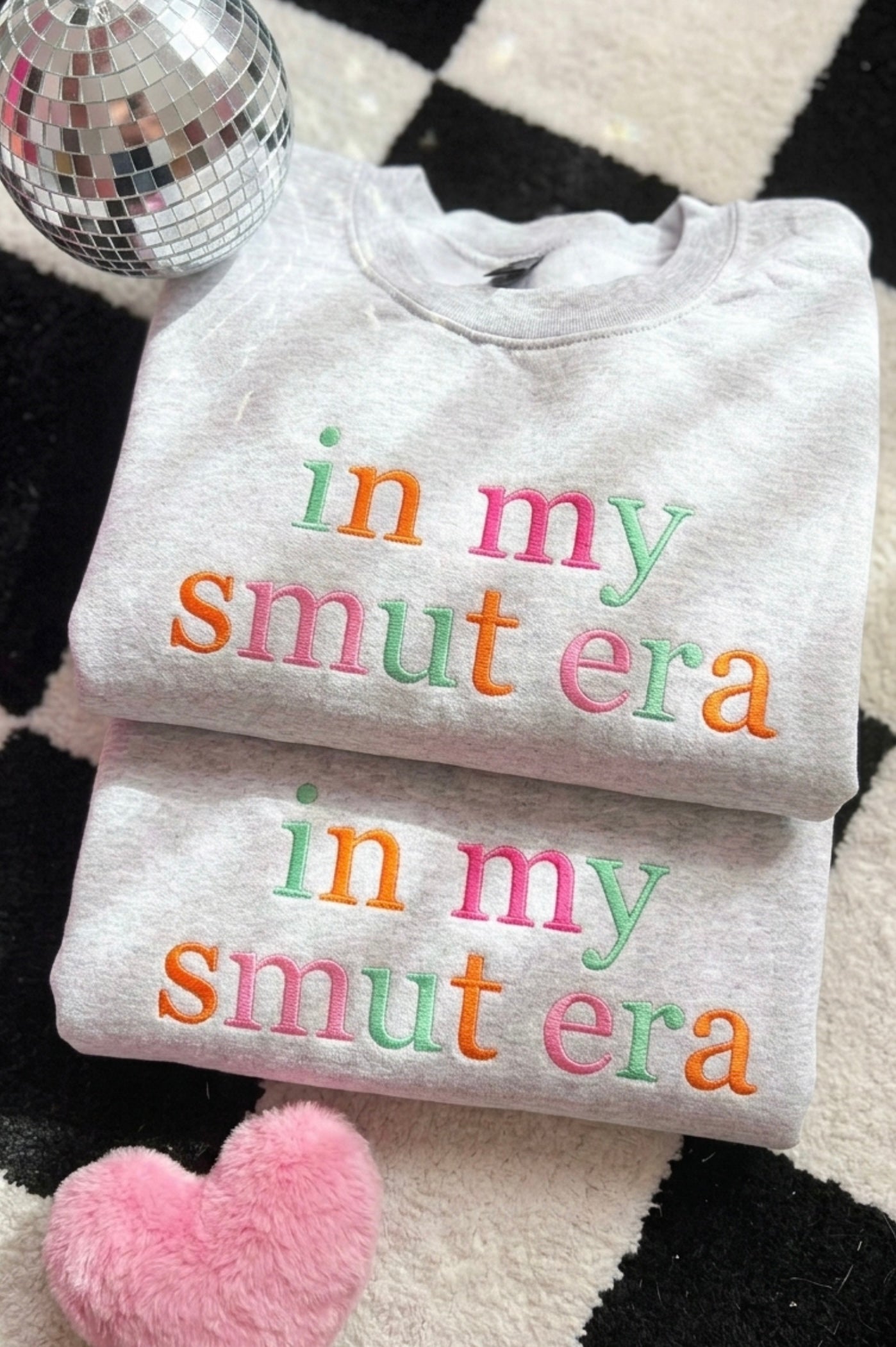 in my smut era Embroidered Sweatshirt