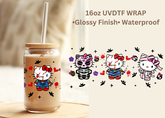 #554 HK Halloween 16oz UVDTF Wrap