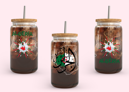 #976 Algeria 16oz UVDTF Wrap