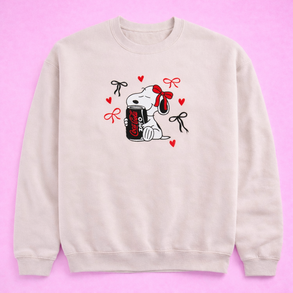 Coke Zero SWS~ Embroidered Crewneck