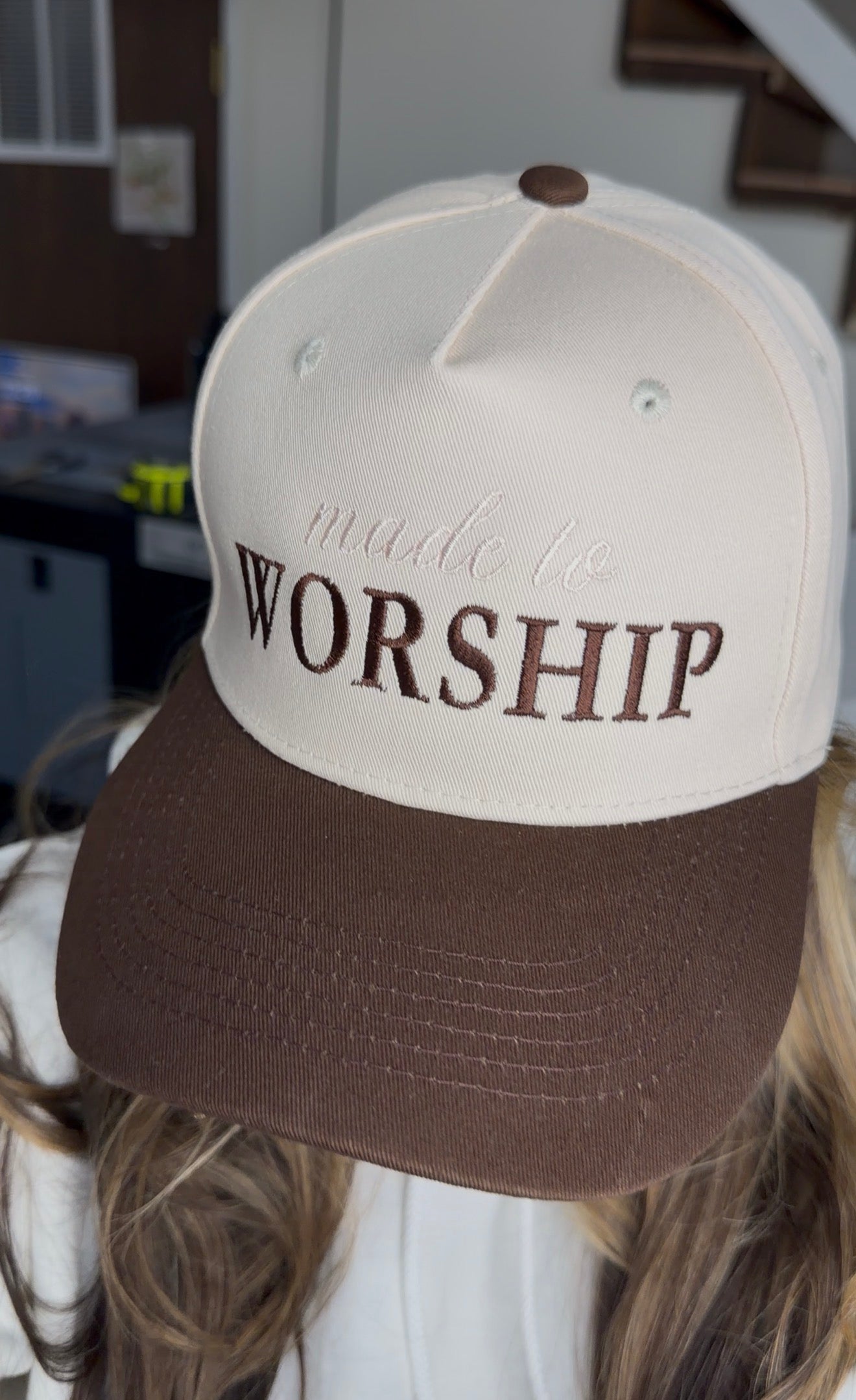 Made to Worship embroidered Hat