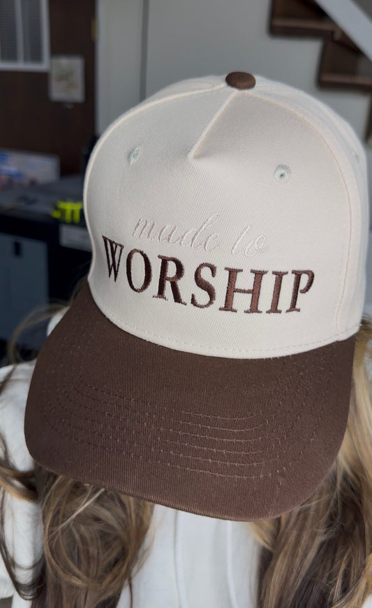 Made to Worship embroidered Hat