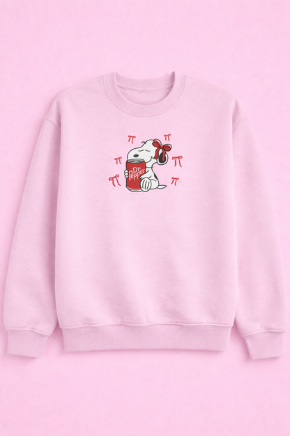 Dr Pepper SWS~ Embroidered Crewneck