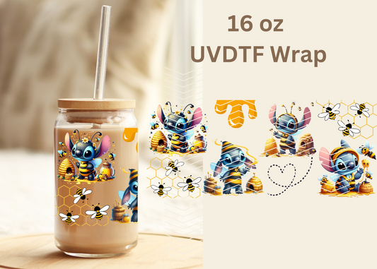 #431 Stitch Honey Exclusive UVDTF 16 oz Wrap