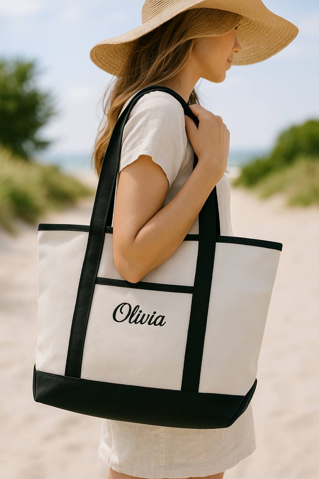 Custom Embroidered Tote bag
